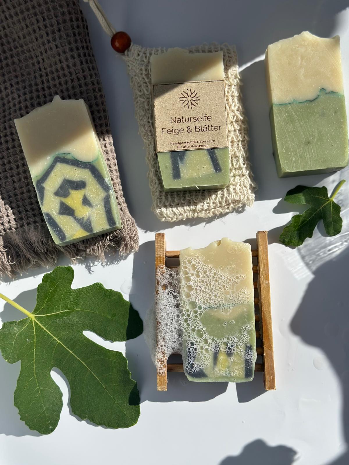 Fig & Leaf Soap – Fig & Green French Clay – Normal, Dry & Combination Skin
